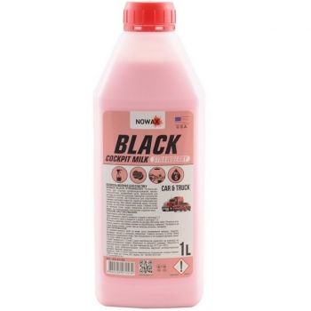 Поліроль Nowax для пластику концентрат/Black Cockpit Milk/1л. – Strawberry (NX01188) | Фото 1