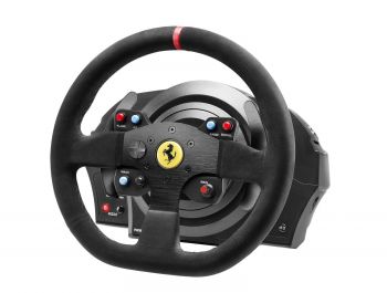 Кермо та педалі THRUSTMASTER для PC/PS4/PS3 T300 Ferrari Integral RW Alcantara edition (4160652) | Фото 2