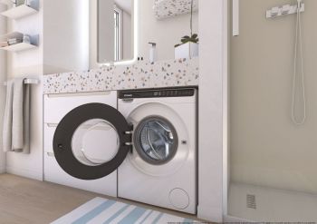 Купить стиральную машину Пральна машина CANDY CW50-BP12307-S | Фото 1