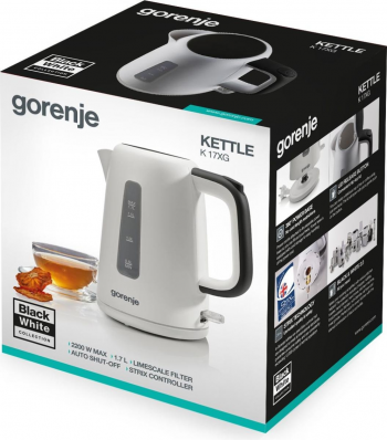 Електрочайник GORENJE Strix K17XG | Фото 6