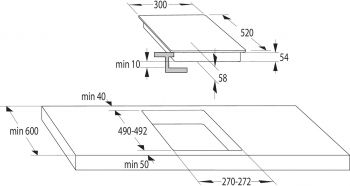 Варильна поверхня індукційна GORENJE GI3201BC Варильна поверхня індукційна GORENJE GI3201BC | Фото 11
