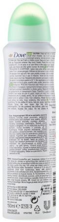 Антиперспірант-аерозоль DOVE Дотик свіжості 150 мл (8720181339912) Купить дезодорант и антипреспирант Антиперспірант-аерозоль DOVE Дотик свіжості 150 мл (8720181339912) | Фото 2