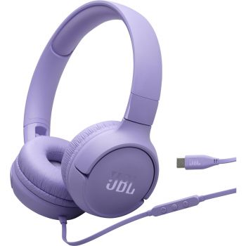Навушники JBL Tune 520C Purple (JBLT520CPUR) | Фото 3