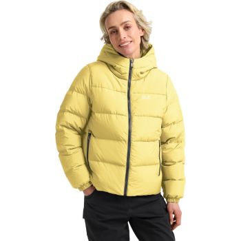 Пуховик жіночий Jack Wolfskin Frozen Palace Jkt W Rds A65097_M0064 S жовтий (4064886550017) Пуховик жіночий Jack Wolfskin Frozen Palace Jkt W Rds A65097_M0064 S жовтий (4064886550017) | Фото 1