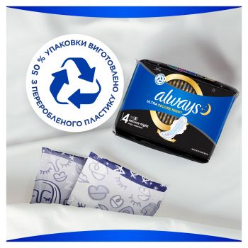 Прокладки гігієнічні ALWAYS Ultra Night Secure Duo 12 шт (4015400612469) Прокладки гігієнічні ALWAYS Ultra Night Secure Duo 12 шт (4015400612469) | Фото 6