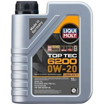 Олива моторна LIQUI MOLY Top Tec 6200 0W-20 1л. (4100420207877) | Фото 1