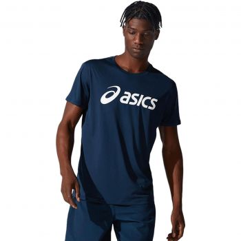 Футболка чоловіча Asics Core Top 2011C334-402 XL синя | Фото 1