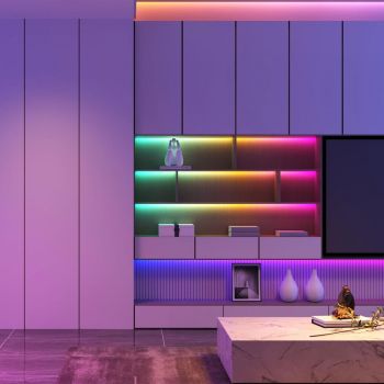 Стрічка світлодіодна розумна Govee H619С RGBIC Basiз Wi-Fi + Bluetooth Protective Coating 10м (H619C3D1) Стрічка світлодіодна розумна Govee H619С RGBIC Basiз Wi-Fi + Bluetooth Protective Coating 10м (H619C3D1) | Фото 2