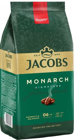 Кава Jacobs зерна Monarch, 1000гр, купаж арабіка / робуста (8711000381397) | Фото 5