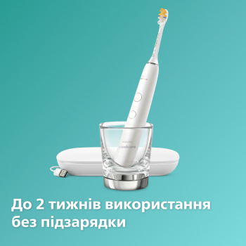 Електрична зубна щітка PHILIPS Sonicare Diamond Clean 9000 (HX9911/19 ) Купить зубную электрощетку Електрична зубна щітка PHILIPS Sonicare Diamond Clean 9000 (HX9911/19 ) | Фото 14