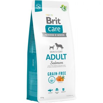 Сухий корм Brit Care Dog Grain-free Adult беззерновий з лососем 12 кг (8595602558834) | Фото 1