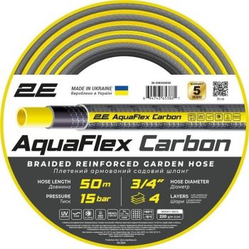 Купить шланг Шланг садовий 2Е AquaFlex Carbon 3/4