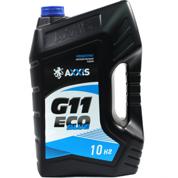 Антифриз Axxis концентрат Eco -80°C Blue G11 10кг (AX-P999-G11B ECO10л) (48021398125) | Фото 1