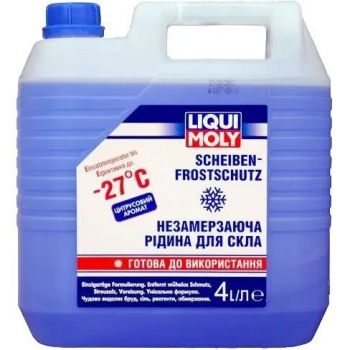 Омивач скла LIQUI MOLY зимовий Scheiben Frostschutz -27°C 4л (4100420088063) | Фото 1