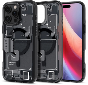 Чохол Spigen для APPLE iPhone 16 Pro Max, Ultra Hybrid MagFit, Zero One (ACS08004) Чохол Spigen для APPLE iPhone 16 Pro Max, Ultra Hybrid MagFit, Zero One (ACS08004) | Фото 11