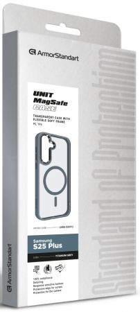 Чохол ArmorStandart Unit MagSafe для SAMSUNG S25 Ultra Titanium Grey (ARM82267) Чохол ArmorStandart Unit MagSafe для SAMSUNG S25 Ultra Titanium Grey (ARM82267) | Фото 3