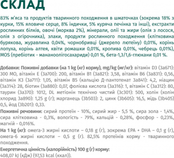 Вологий корм Optimeal для цуценят з індичкою та морквою в соусі 100г (b2910802) | Фото 5