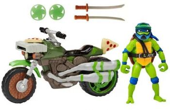Бойовий транспорт із фігуркою серії «Черепашки-Ніндзя» - Леонардо на мотоциклі (83431) | Фото 3