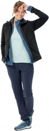 Флісова кофта жіноча для туризму Quechua MH520 8649068 S чорна (4333266_Quechua) Флісова кофта жіноча для туризму Quechua MH520 8649068 S чорна (4333266_Quechua) | Фото 3