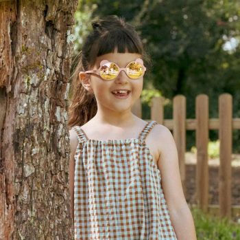 Сонцезахисні окуляри Ki ET LA OURSON 1-2 Peach (83012) | Фото 8