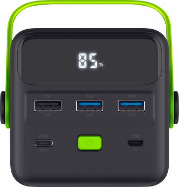 Портативний акумулятор Trust Redoh XXL 50000mAh 3хUSB-A/USB-C 20W, Black (25196_TRUST) | Фото 4