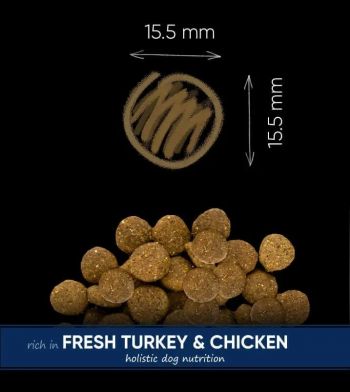 Сухий корм для цуценят великих порід Savory зі свіжим м'ясом індички та курки 12кг (4820232630211) | Фото 4