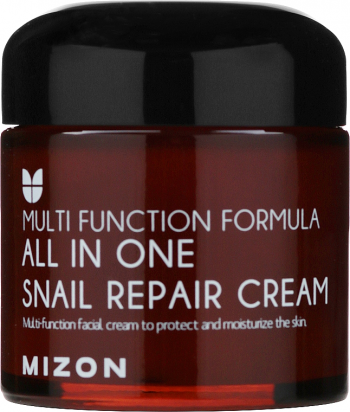 Крем для обличчя регенеруючий Mizon All in One Snail Repair Cream 75мл (8809663751654) | Фото 2