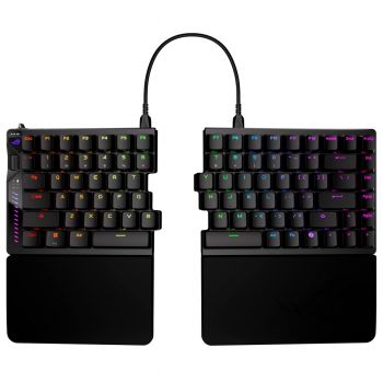 Ігрова клавіатура ASUS ROG Falcata Split Magnetic Switch EN RGB Black (90MP043H-BKUA20) | Фото 1