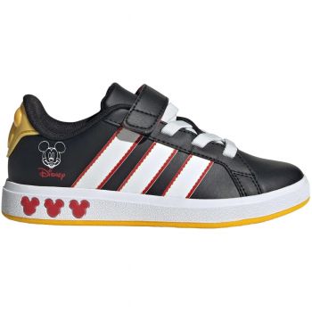 Кеди дитячі ADIDAS Grand Court Mickey EL K JQ7829 35 (2.5 UK) чорні (4068801292563) | Фото 1