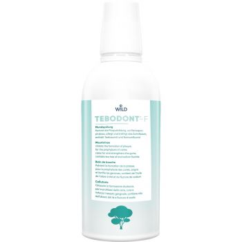 Купить зубную пасту и ополаскиватель Ополіскувач для порожнини рота Tebodont-F із фторидом 500 мл (7611841702416) | Фото 1