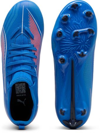 Бутси дитячі Puma Ultra 6 Match Fg/Ag Jr 108515-01 34 (1.5 UK) сині (4069156841659) | Фото 4