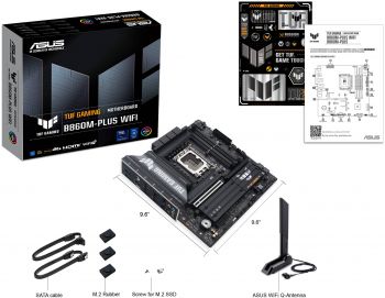 Материнська плата ASUS TUF GAMING B860M-PLUS WIFI s1851 (90MB1JV0-M0EAY0) | Фото 2