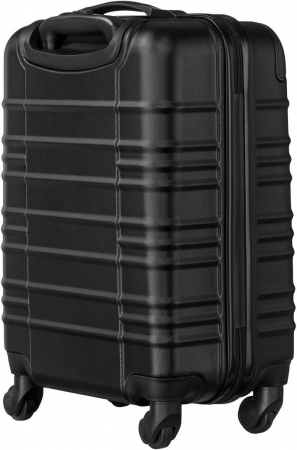 Валіза WENGER, Amplar, мала, пластик, 4 колеса, чорний (653143) | Фото 7