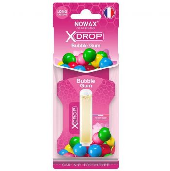 Ароматизатор повітря Nowax Целюлозний із капсулою X Drop – Bubble Gum (NX00052) | Фото 1