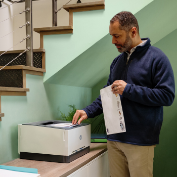 Купить принтер Принтер лазерний HP Color LaserJet Pro 3203dn (8D7L2A) | Фото 4