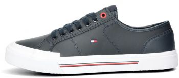 Кеди чоловічі Tommy Hilfiger Core Corporate Vulc Leather FM0FM04561-DW5 44 сині (8720643115979) | Фото 2