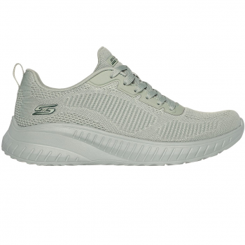 Кросівки жіночі Skechers Bobs Sport Squad Chaos - Face Off 117209 SAGE 41 (11 US) сірі | Фото 1