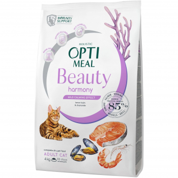 Сухий корм Optimeal Beauty Harmony для дорослих кішок з морепродуктами 4кг (b1842301) | Фото 1