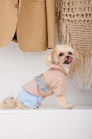 Дощовик для собак Pet Fashion Tina розмір М бежевий (4823082435173) | Фото 7