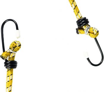 Ремені для закріплення багажу Poputchik Elastic Strap 150см*8мм 2шт (18226-IS) Ремені для закріплення багажу Poputchik Elastic Strap 150см*8мм 2шт (18226-IS) | Фото 3