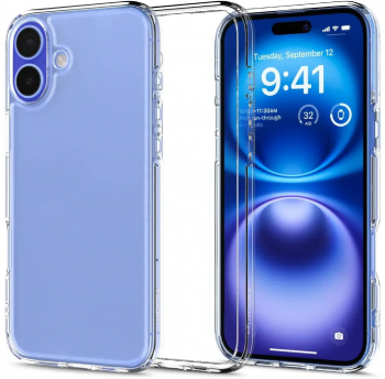 Чохол Spigen для APPLE iPhone 16 Plus, Ultra Hybrid, Crystal Clear (ACS08069) Чохол Spigen для APPLE iPhone 16 Plus, Ultra Hybrid, Crystal Clear (ACS08069) | Фото 6