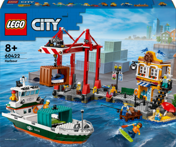 Конструктор LEGO City Морська гавань з вантажним судном (60422) | Фото 5