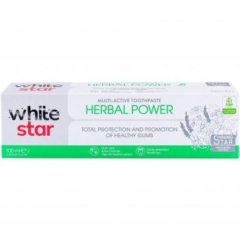 Зубна паста White Star Multi-Active Herbal Power 100 мл (3800237400317) | Фото 1