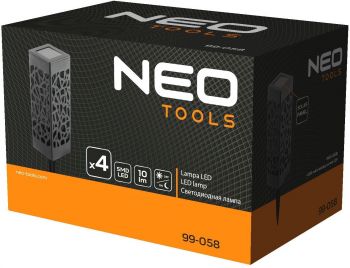 NEO 600мАч 3.7 Ni-MH, 0,3Вт, 10 люмен, LED SMD, IP44, 4 шт. (99-058) Купить садово-парковое освещение NEO 600мАч 3.7 Ni-MH, 0,3Вт, 10 люмен, LED SMD, IP44, 4 шт. (99-058) | Фото 5