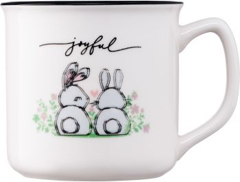 ARDESTO Joyful, 320 мл, фарфор (AR3461) Купить чашку, кружку ARDESTO Joyful, 320 мл, фарфор (AR3461) | Фото 3