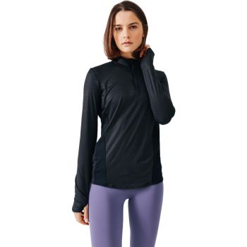 Футболка жіноча для бігу Kalenji Run Dry+ 8394778 38 чорна (2342033_Kalenji) | Фото 1