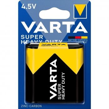 Батарейка VARTA Super Heavy Duty Zink-Carbon 3R12P плівка 1 (02012101301) | Фото 1