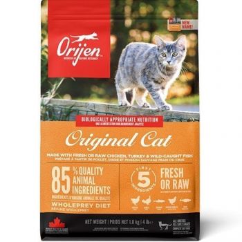 Сухий корм для кішок всіх порід та вікових груп Orijen Original Cat 1.8 кг (o28018) | Фото 1