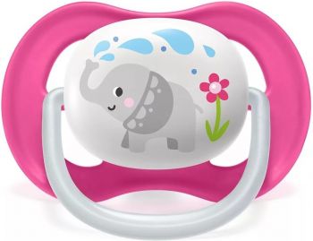 PHILIPS Avent ортодонтическая Ultra Air Animal для девочек 6-18 мес 2шт (SCF080/08) | Фото 2