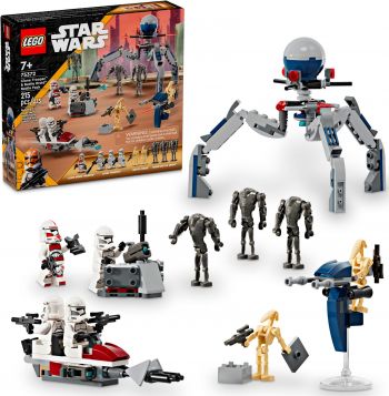 Конструктор LEGO Star Wars Клони-піхотинці та Бойовий дроїд. Бойовий набір (75372) | Фото 2